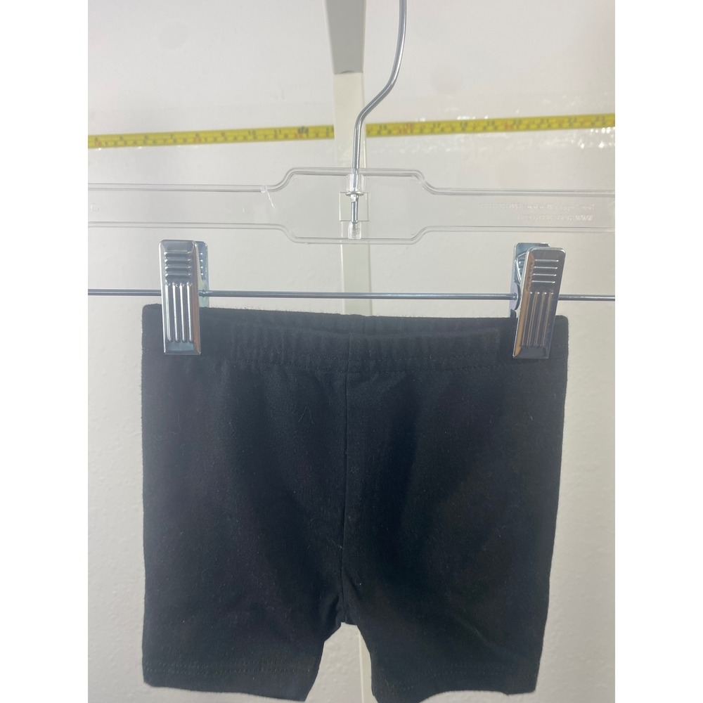 Garanimals Baby Girls Black Bike‎ Shorts Size 12M Cotton Blend Stretch GTG01521B